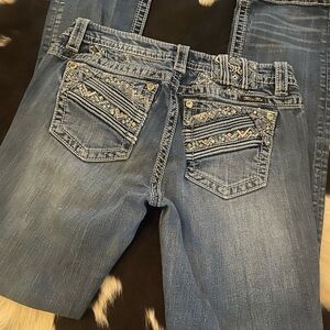 Womens Miss Me size 29 straight leg jeans